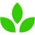 UniQe Vitality Leaf Logo